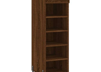 Szafka na buty brązowy dąb 30x35x105 cm WM-829691