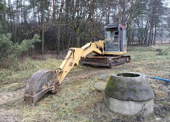 Koparka gąsienicowa schaeff HR 30. Waga 8ton