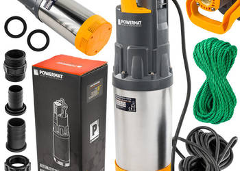 automatyczna pompa do wody deszczowej studni zatapialna PM-APDW-1100J