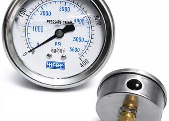 Manometr Surge Gauge Pro 400 – 5600 PSI | Gwint 1/4" BSPP