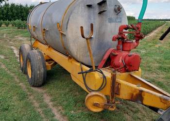 Veenhuis beczkowóz beczka zbiornik 4000L tandem