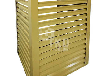 Osłona klimatyzatora pompy ciepła 120x80x180cm cm Piaskowy TKD448