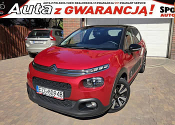 Citroen C3 SHINE Salon PL,I wł,Tempomat,AndroidAuto, po rozrządzie w ASO F…