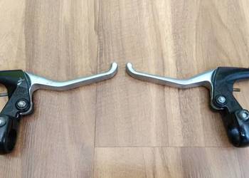 Klamki hamulcowe dźwignie aluminiowe góral/mtb długie