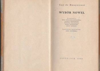 (7651) WYBÓR NOWEL – GUY DE MAUPASSANT