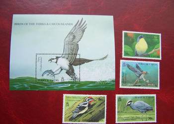 Turks& Caicos 1990 MNH Fauna Ptaki  a