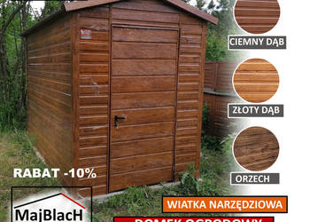 A215-Garaż Blaszany - Schowek na Narzędzia - Wiatka , Magazyn - Maj-Blach