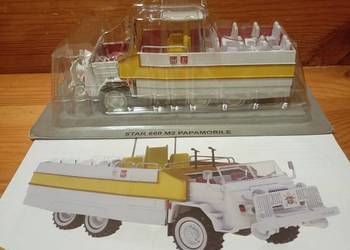STAR 660 M2 PAPAMOBILE deagostini 1:43 Kultowe ciężarówki auta PRL Nowy Kcp