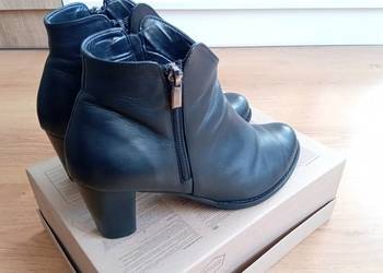 Buty, trzewiki, botki, skóra r.40 Buty, trzewiki, botki, skóra r.40