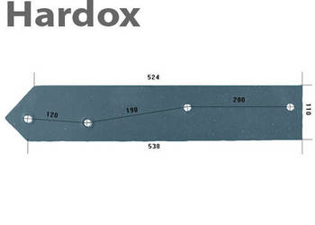 Płoza długa HARDOX 5000105/P części do pługa VOGEL NOOT