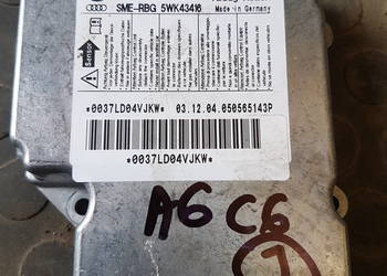 AUDI A6 C6 MODUL PODUSZEK AIR BAG STEROWNIK SENSOR 4F0910655A
