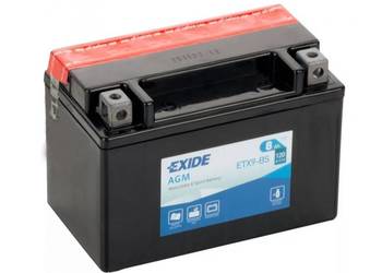 Akumulator motocyklowy EXIDE ETX9-BS YTX9-BS 12V 8Ah 120A EN
