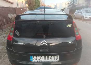 Citroen C4 coupe VTS klapa tył tylna bagażnika EXL lotka spojler nakładka