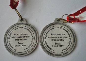 Medal - III  Strzeleckie Mistrzostwa Drogowców