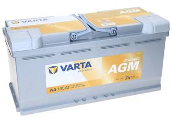 Varta START-STOP 105Ah 950A H15/A4 AGM Radomsko ul.Krakowska 17