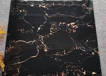 Gres polerowany marmuropodobny 60x60 ŻYŁKA ZŁOTO