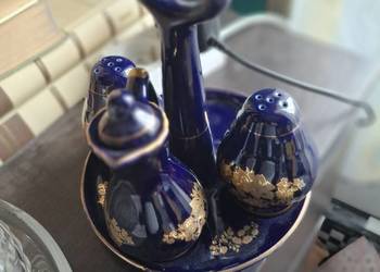 Kabaret porcelana kobalt