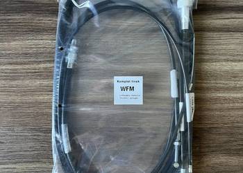 NOWY POLSKI KOMPLET LINEK LINKI WFM M06 CZARNE
