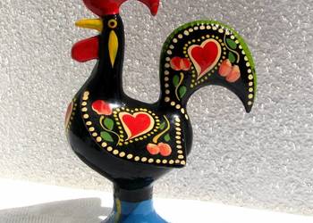 Słynny duży Kogut z Barcelos Portugalia # figurka metalowa