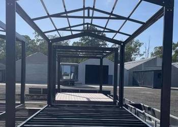 Rama stalowa na domek,garaż,altana