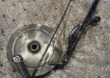 Bęben hamulcowy szczęki Yamaha XZ550  XV535 Virago Stopka Mocowanie