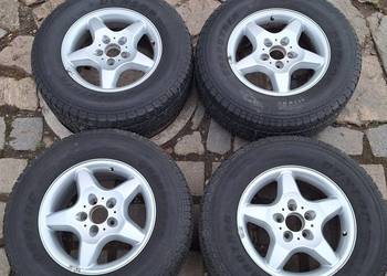 Mercedes ML W163 komplet kół 16" felgi aluminiowe 255/65R16 A1634013102 4sz