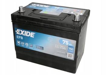 Akumulator Exide EL754 12V 75Ah 750A