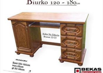 Prześliczne Biurko Dab Rustikal Stylowe Producent Bekas Meble