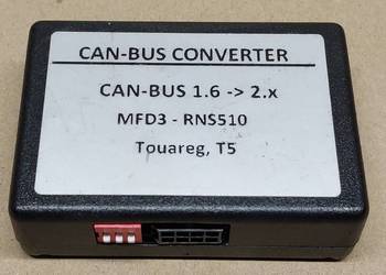 CAN BUS CONVERTER 1.6 - 2.0 MFD3 RNS510 VW T5 TOUAREG AUDI