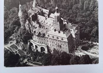 Stara widokówka ZAMEK KSIĄŻ