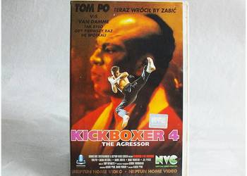 Kaseta VHS '' Kickboxer 4 '' / The Aggressor Film na Video ORYGINAŁ