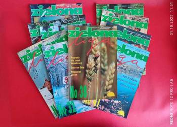 Zielona Liga, rok 1999, nr 32-42, miesięcznik, przyroda, ekologia
