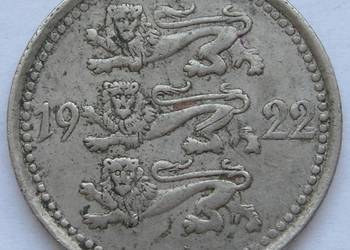 ESTONIA 5 MARKA 1922