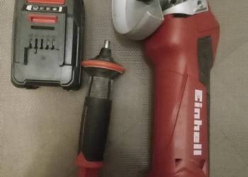SZLIFIERKA KĄTOWA EINHELL TE-AG 18/115 + Aku +ład