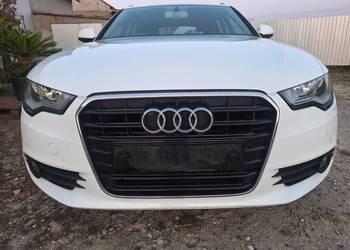 AUDI A6 C7 11-14 LY9C KOMPLETNY PRZÓD MASKA ZDERZAK BŁOTNIK PAS CHŁODNICE