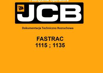 DTR Instrukcja operatora, katalog obsługi , UDT- serwis - JCB Fastrac 3155