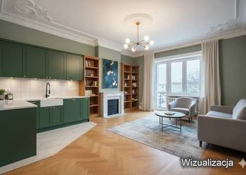 Mieszkanie 72 m2 w zadbanej kamienicy Balkon Śródmieście, ul. Grottgera