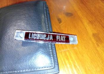 Licencja fiat emblemat fiat 125p
