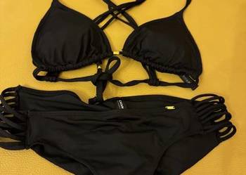 Strój kąpielowy czarny damski XS by Change Lingerie France dwuczęściowy
