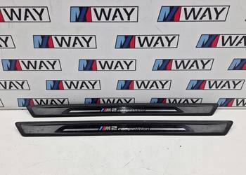 BMW M2 F87 NAKŁADKA LISTWA PROGOWA KOMPLET 7149477