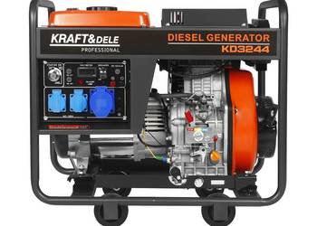 Agregat prądotwórczy 230V 32A 7KW DIESEL KD3244
