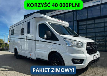 samochody kempingowe Dethleffs Globebus Go T45 Kompaktowa półintegra z pak…