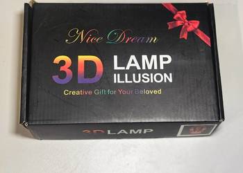 Lampa illusion 3d Nice Dream Gaming po zwrocie, DPD