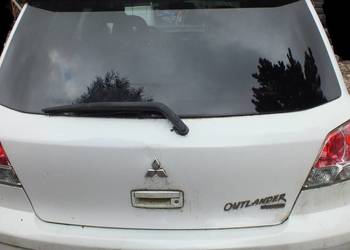 mitsubishi outlander 1 zderzak tył klapa lampy szyba przód felgi alu
