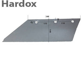 Lemiesz 16 cali na 300ha! HARDOX 24121/L do pługa NIEMEYER