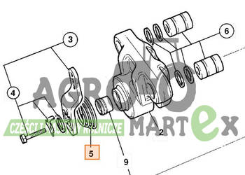478/00842, 478-00842 SPRĘŻYNA HAMULCA RĘCZNEGO JCB