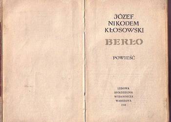 (8035) BERŁO – JÓZEF NIKODEM KŁOSOWSKI
