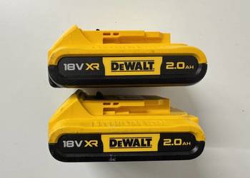 Oryginalne 2szt Akumulatory Dewalt 2ah DCB183 bateria