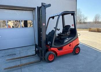 Wózek widłowy LINDE H16T duplex wolny skok 391 350 niski przebieg