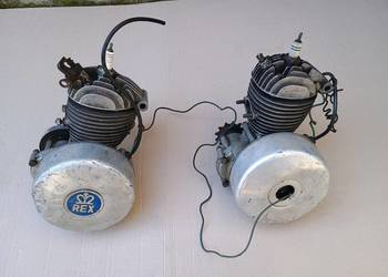 Rower z silnikiem zabytkowy antyk-silniki Rex FM50